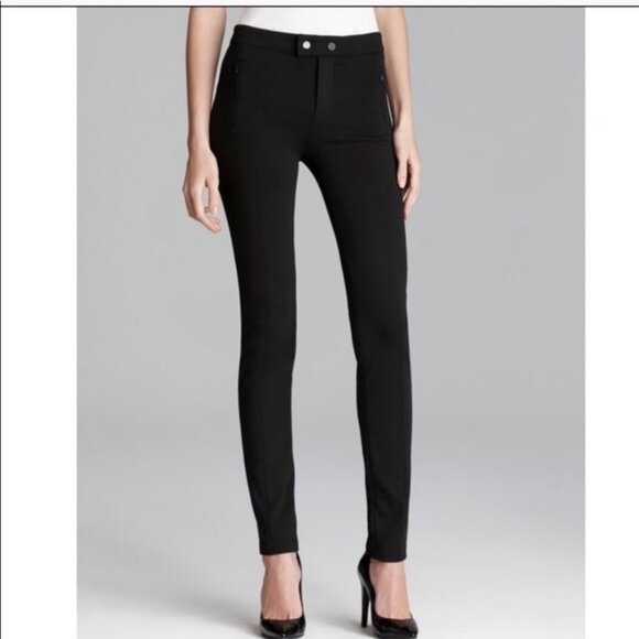 Vince Ponte Knit Ankle Pant Black Size 2 - Picture 3 of 8